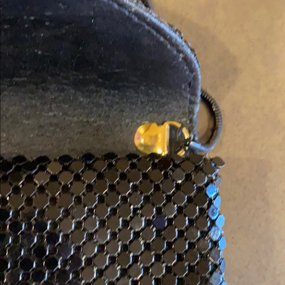 Vintage Black Chainlink Mini Evening Bag - Picture 6 of 9